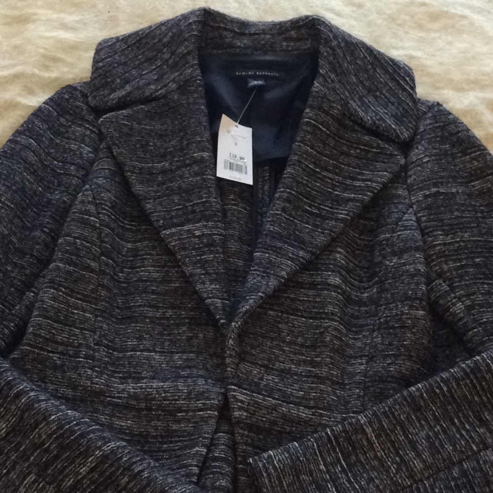 Heather Wool Blend Jacket